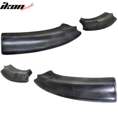 Fits 16-18 Ford Focus RS Trim Rear Aprons Valences Left Right Side Lip Pair - PU
