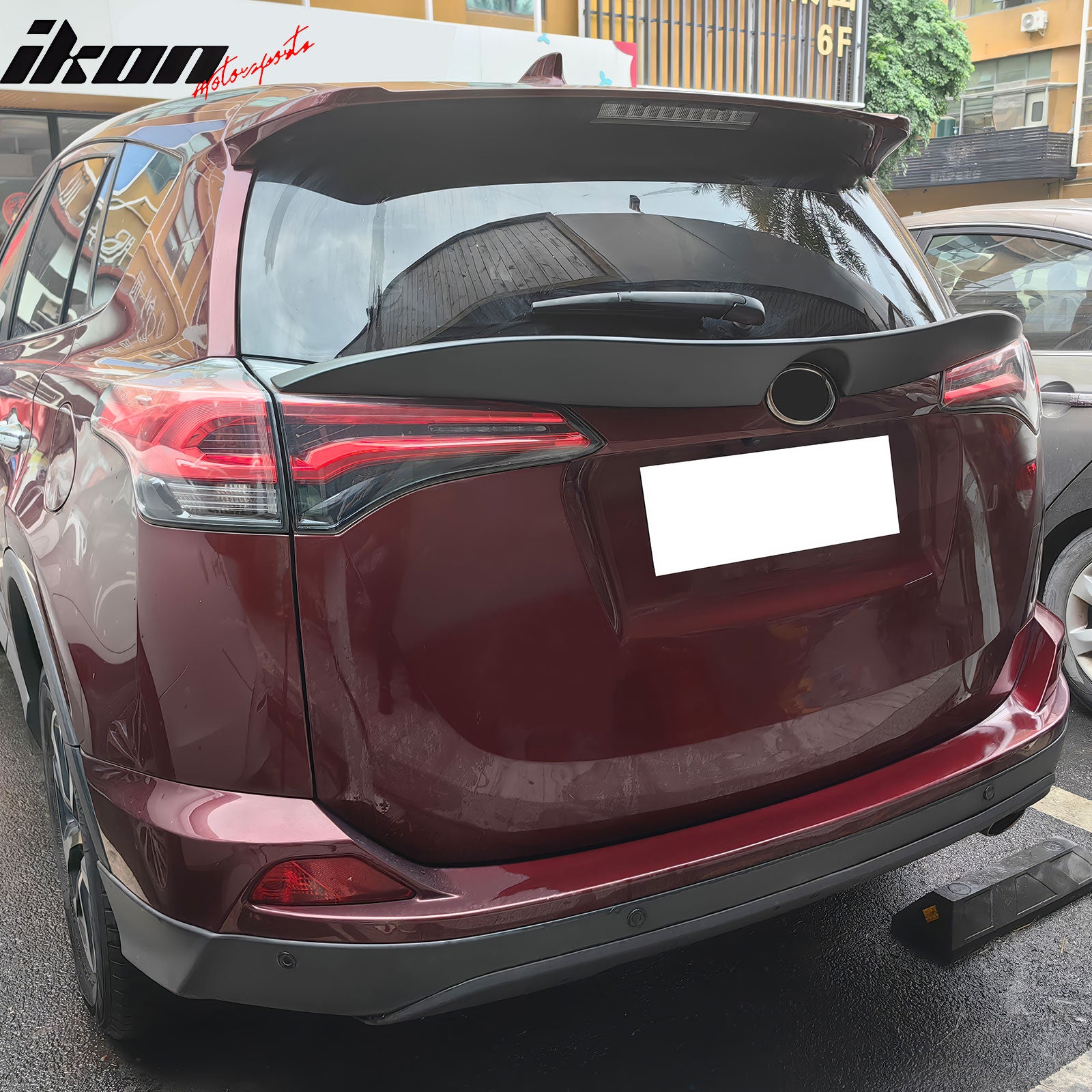 2016-2018 Toyota RAV4 Rear Trunk Spoiler – Matte Black ABS, Anti