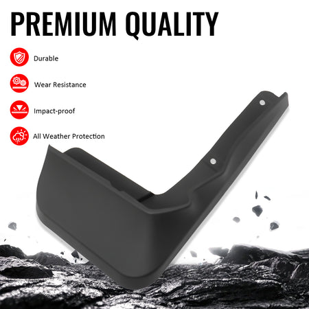 Fits 16-19 Lexus RX350 RX450h Front & Rear Fender Mud Flaps Splash Guards PP