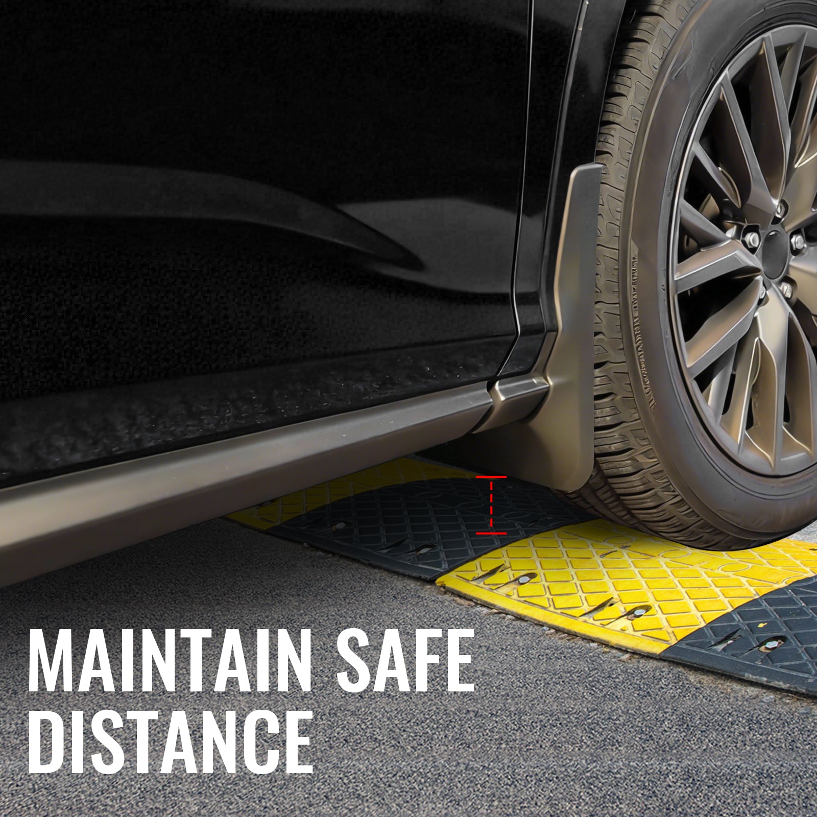 Fits 16-19 Lexus RX350 RX450h Front & Rear Fender Mud Flaps Splash Guards PP