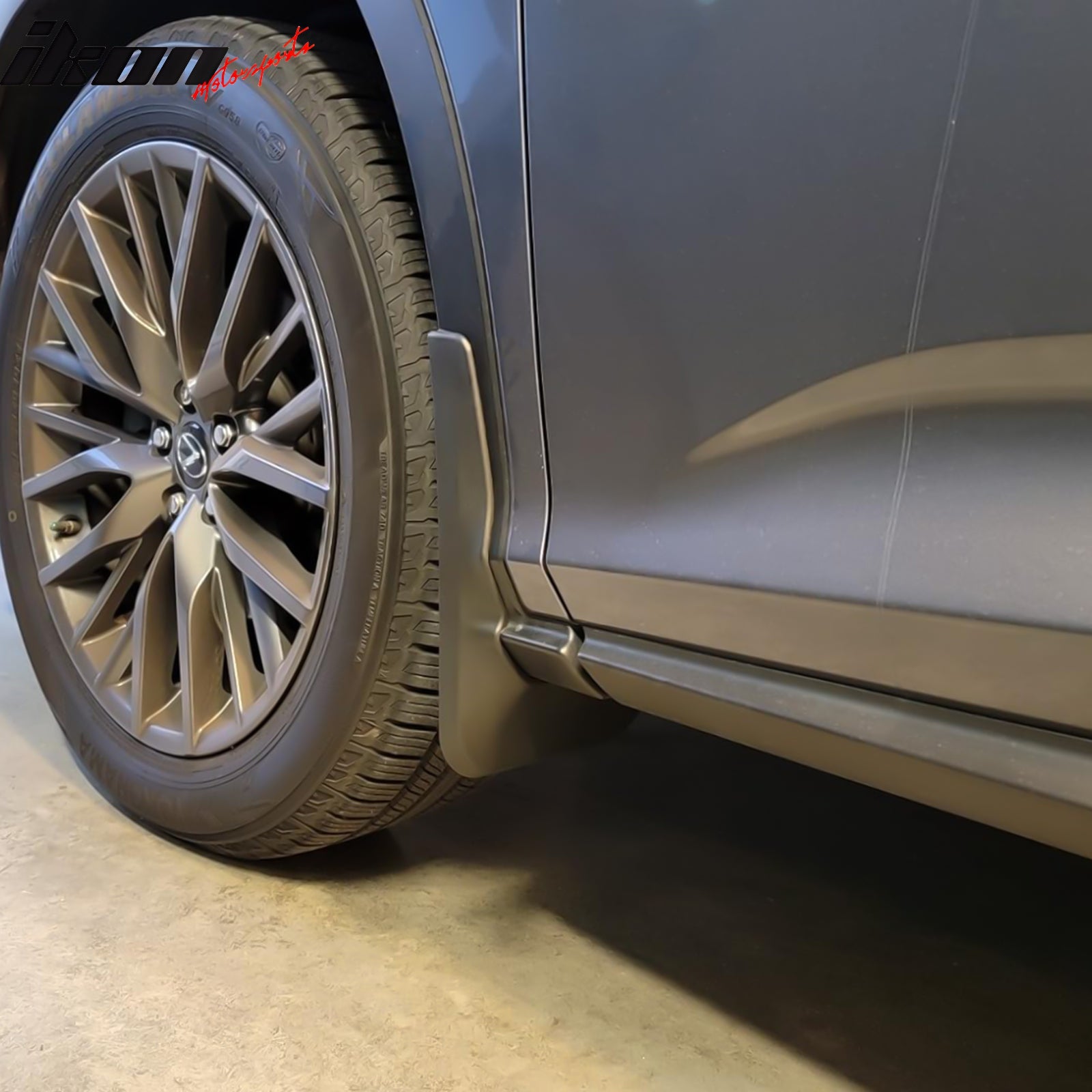 Fits 16-19 Lexus RX350 RX450h Front & Rear Fender Mud Flaps Splash Guards PP