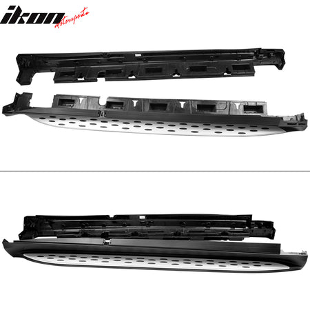 Fits 16-19 Benz C292 GLE-Class Coupe Side Step Bars Aluminium Running Boards 2PC