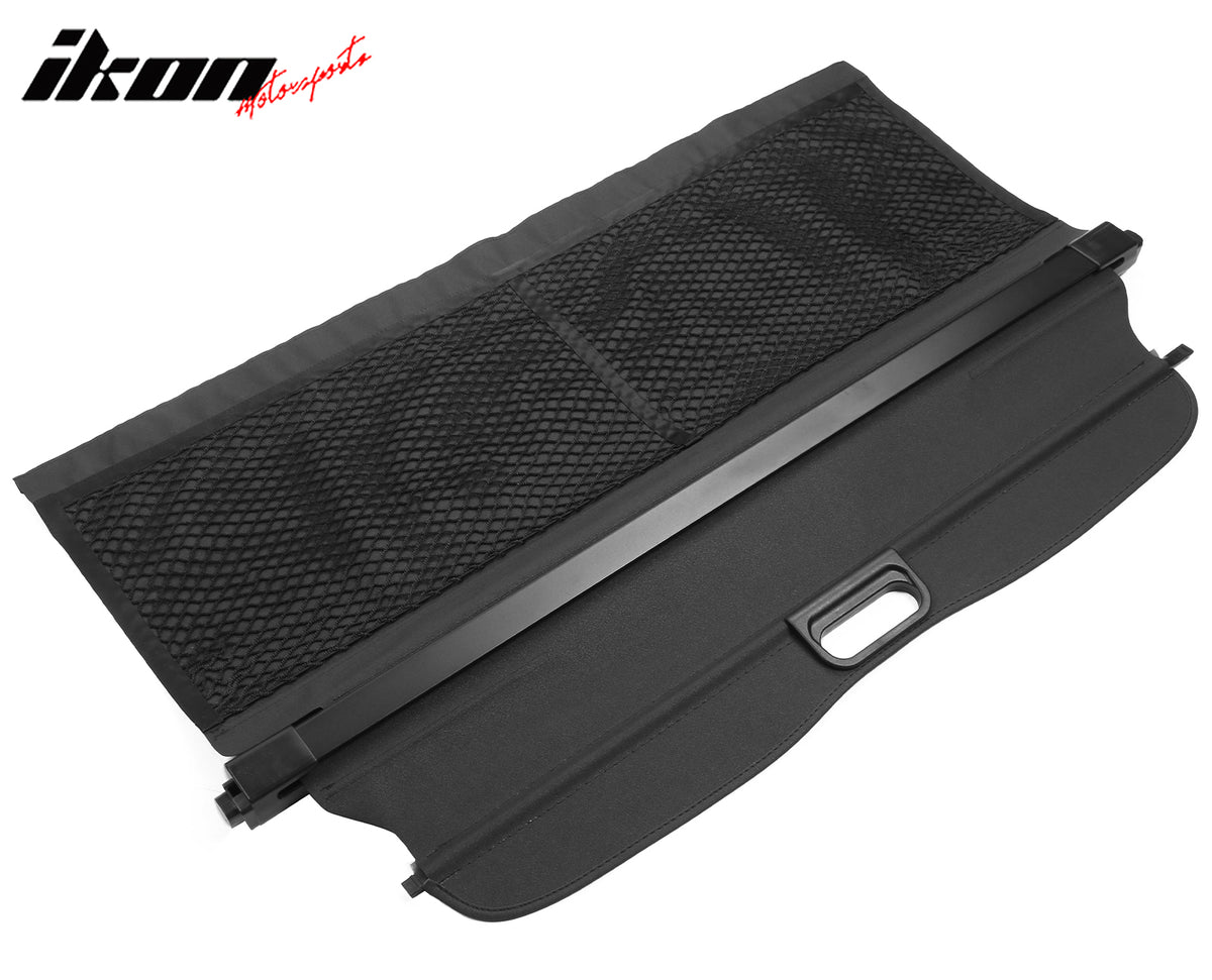 Fits 16-19 Smart EQ Fortwo 2DR Black Rear Security Tonneau Cargo Shade Cover PVC