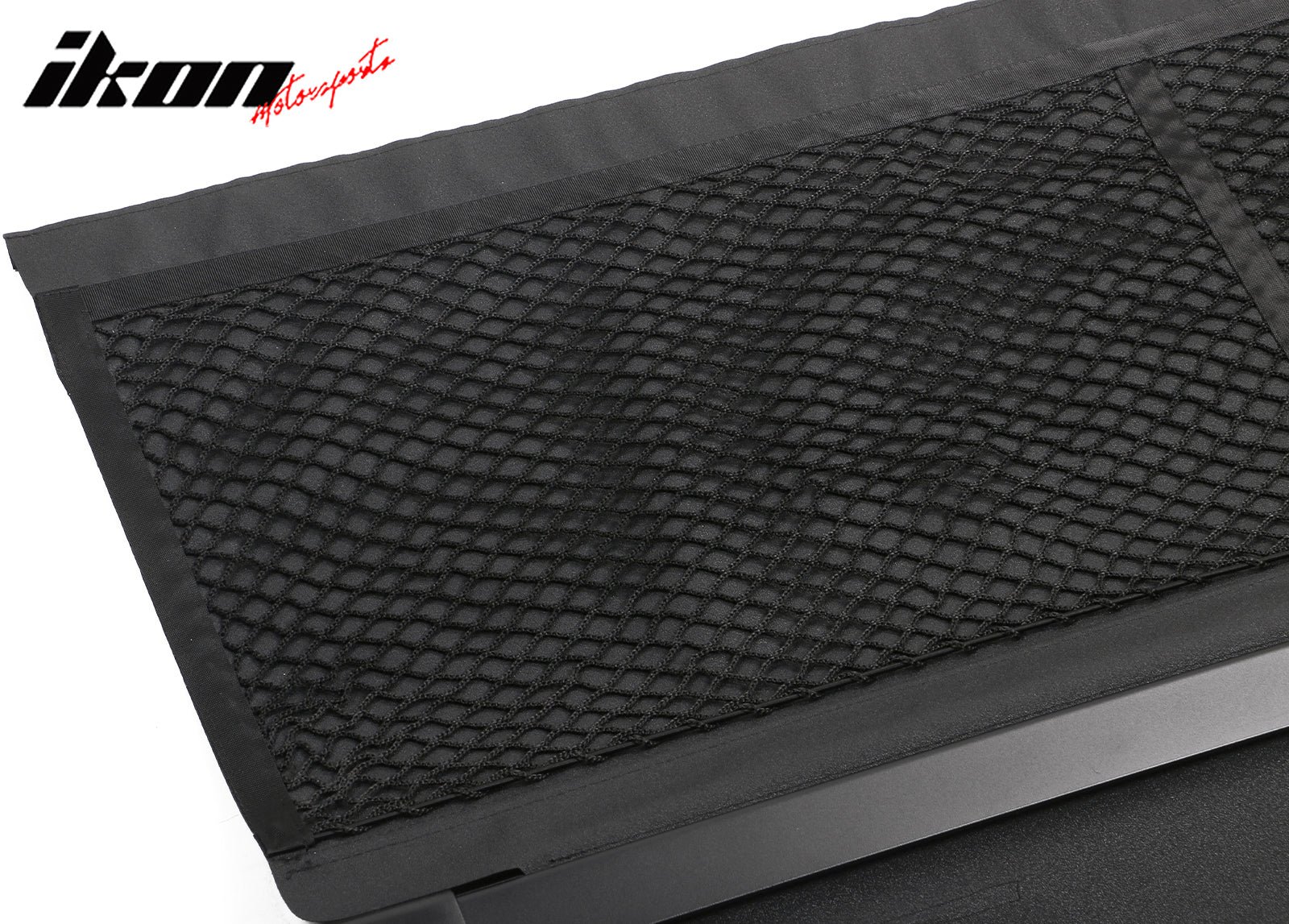 Fits 16-19 Smart EQ Fortwo 2DR Black Rear Security Tonneau Cargo Shade Cover PVC