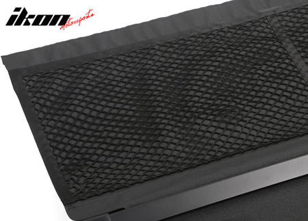 Fits 16-19 Smart EQ Fortwo 2DR Black Rear Security Tonneau Cargo Shade Cover PVC