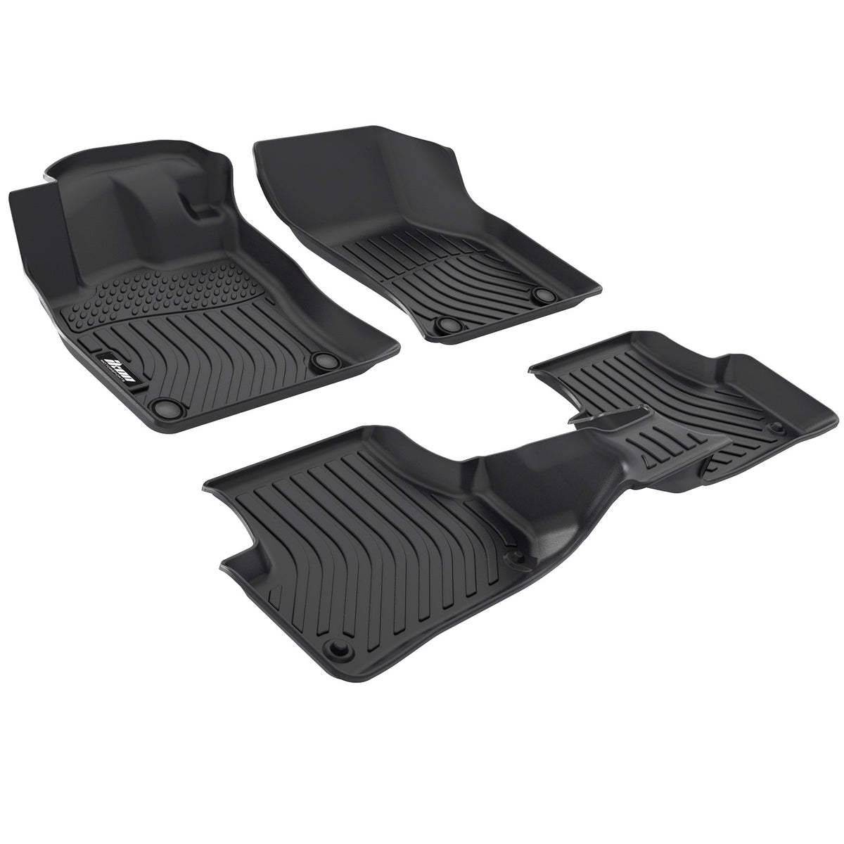Fits 16-20 Audi A3 & S3 Sedan TPE All Weather Waterproof 3D Floor Mats Carpets