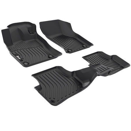Fits 16-20 Audi A3 & S3 Sedan TPE All Weather Waterproof 3D Floor Mats Carpets