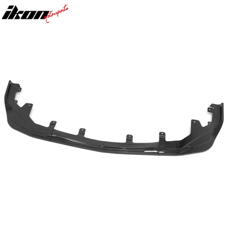 Fits 16-20 Lexus GS F Sport IKON Style 3PCS Front Bumper Lip Spoiler Gloss Black