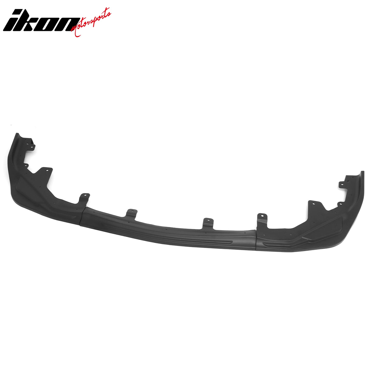 Fits 16-20 Lexus GS F Sport IKON Style 3PCS Front Bumper Lip Spoiler Matte Black