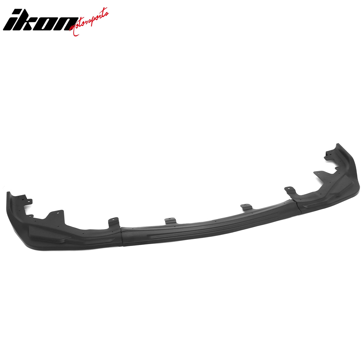 Fits 16-20 Lexus GS F Sport IKON Style 3PCS Front Bumper Lip Spoiler Matte Black