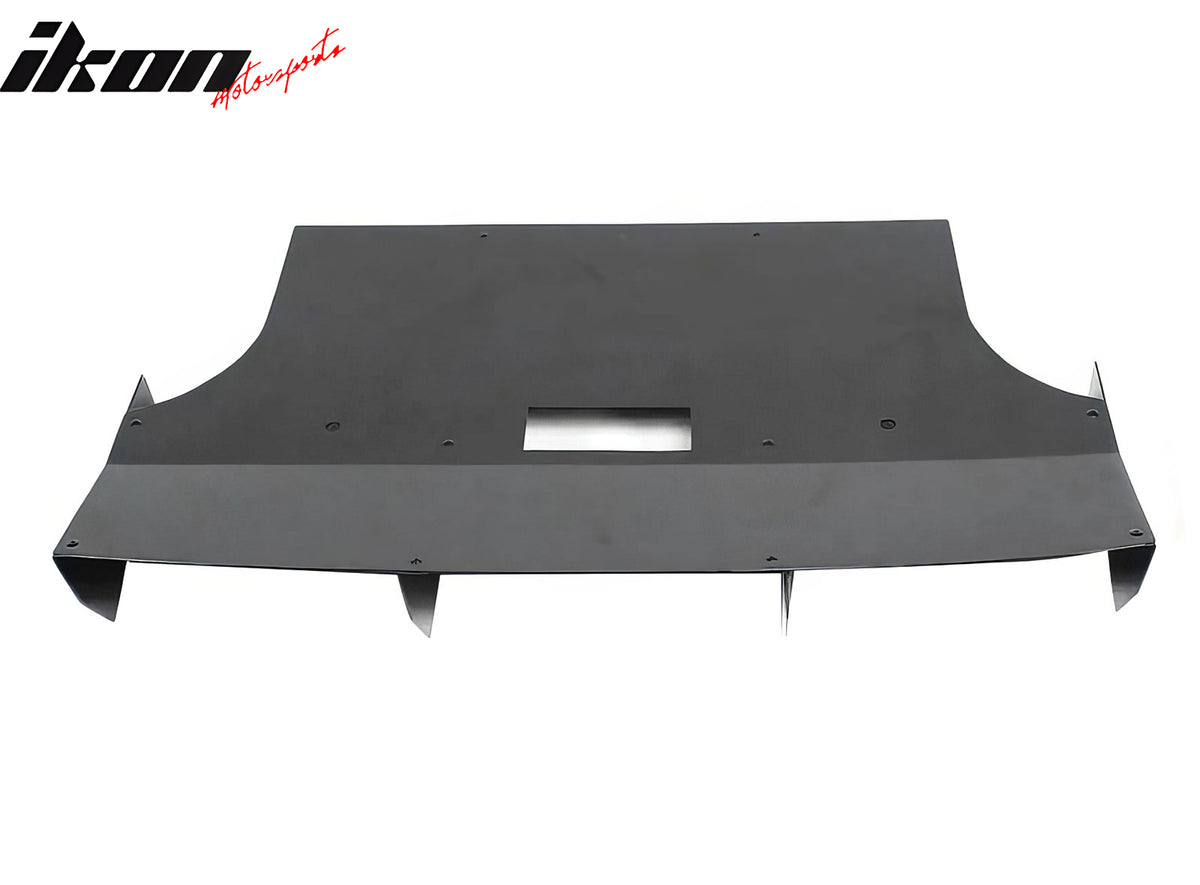 Fits 16-20 Honda Civic Coupe Rear Bumper Diffuser Lip AF Style Aluminum Spoiler