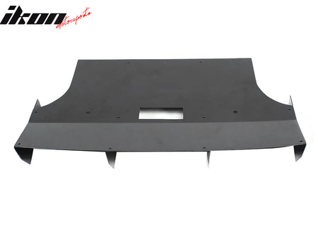 Fits 16-20 Honda Civic Coupe Rear Bumper Diffuser Lip AF Style Aluminum Spoiler