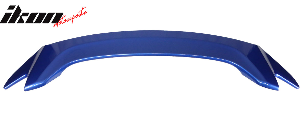 Fits 16-20 Honda Civic OE Style Trunk Spoiler ABS #B593M Brillant Sporty Blue