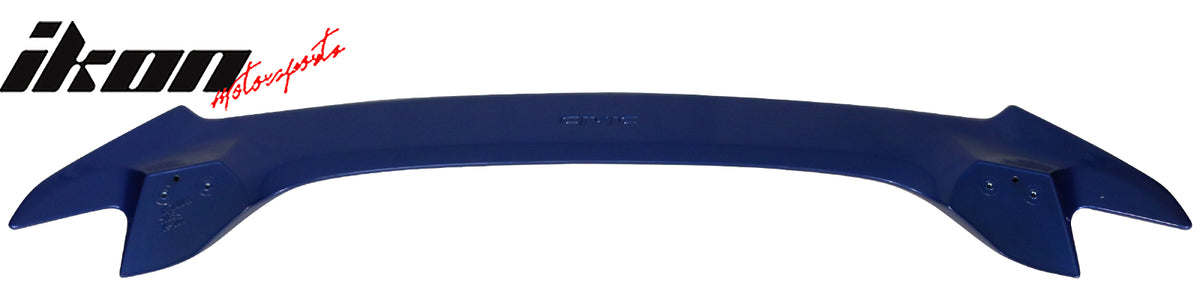 Fits 16-20 Honda Civic OE Style Trunk Spoiler ABS #B593M Brillant Sporty Blue