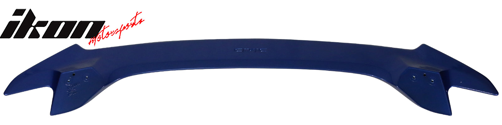 Fits 16-20 Honda Civic OE Style Trunk Spoiler ABS #B593M Brillant Sporty Blue