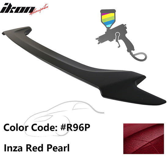 R96p Color Code Fits 16-20 Honda Civic Coupe OE Style Trunk Spoiler ABS #R96P Inza Red ...