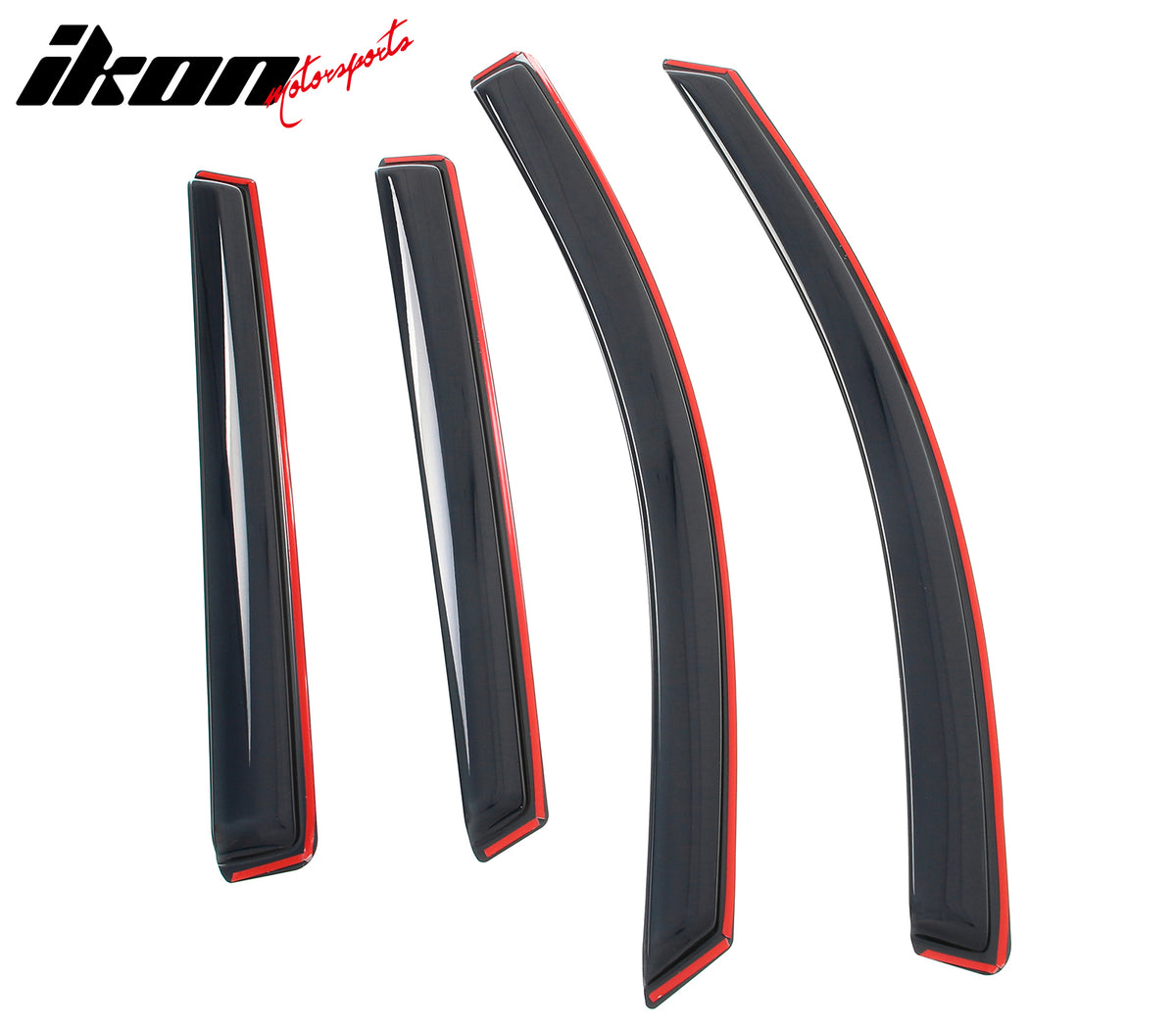 Fits 16-20 Kia Sorento In-channel Window Visor Acrylic Side Door Deflectors 4PC