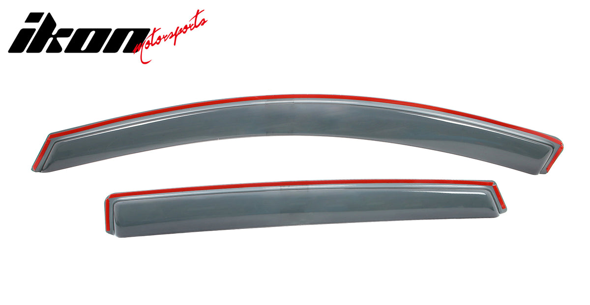 Fits 16-20 Kia Sorento In-channel Window Visor Acrylic Side Door Deflectors 4PC