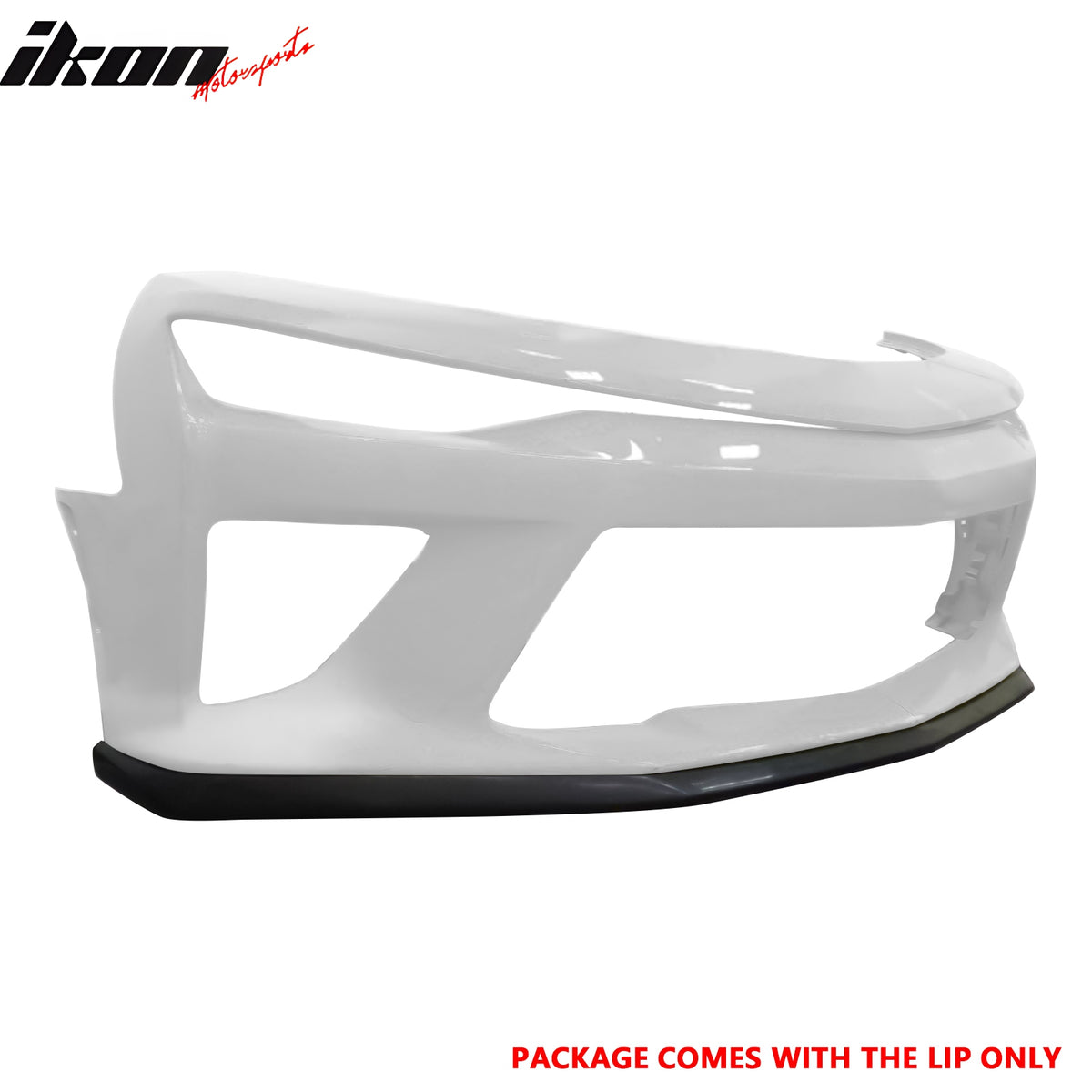 Fits 16-18 Chevrolet Camaro V8 SS OE Style Front Bumper Lip Spoiler Unpainted PU
