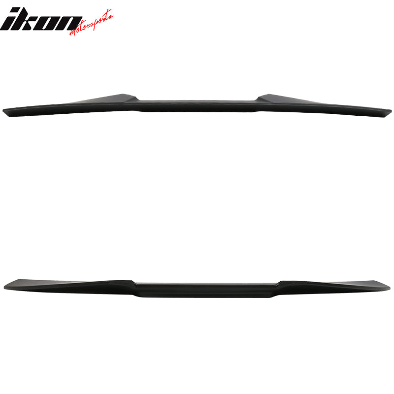 Fits 16-21 Honda Civic 10th Gen Sedan V Style Rear Roof Window Spoiler Unpainted