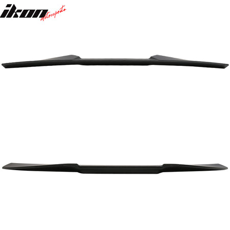 Fits 16-21 Honda Civic 10th Gen Sedan V Style Rear Roof Window Spoiler Unpainted