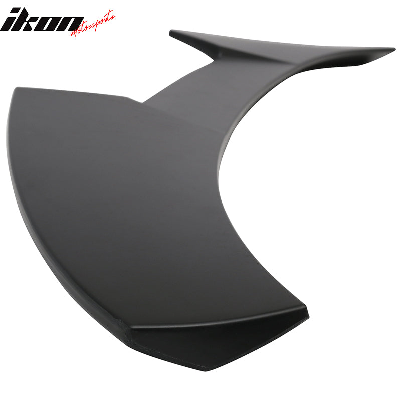 Fits 16-21 Honda Civic 10th Gen Sedan V Style Rear Roof Window Spoiler Unpainted