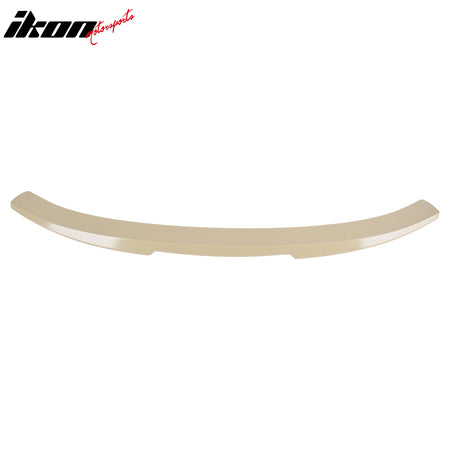 Fits 16-21 Honda Civic 10th Sedan Rear Roof Window Spoiler Wing Unpainted Beige