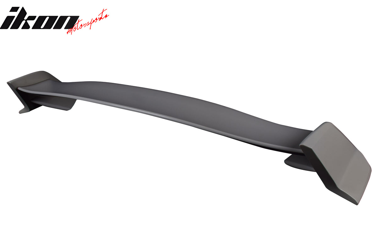 Fits 16-21 Honda Civic 10th Gen Coupe TR Style Rear Trunk Spoiler Unpainted Gray