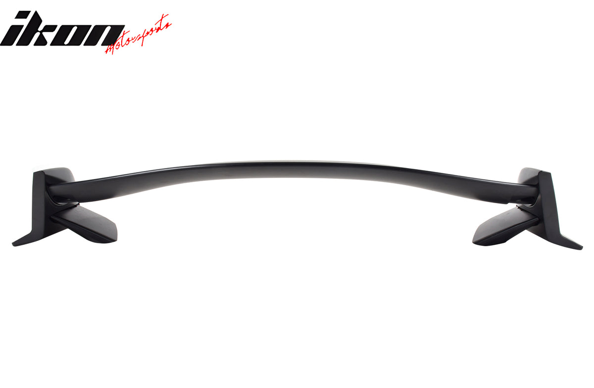 Fits 16-21 Honda Civic 10th Sedan TR Style Rear Trunk Spoiler Unpainted Black
