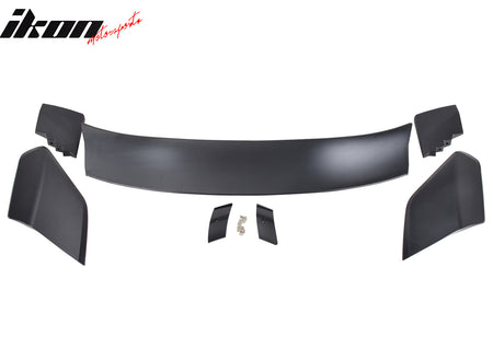 Fits 16-21 Honda Civic 10th Sedan TR Style Rear Trunk Spoiler Unpainted Black