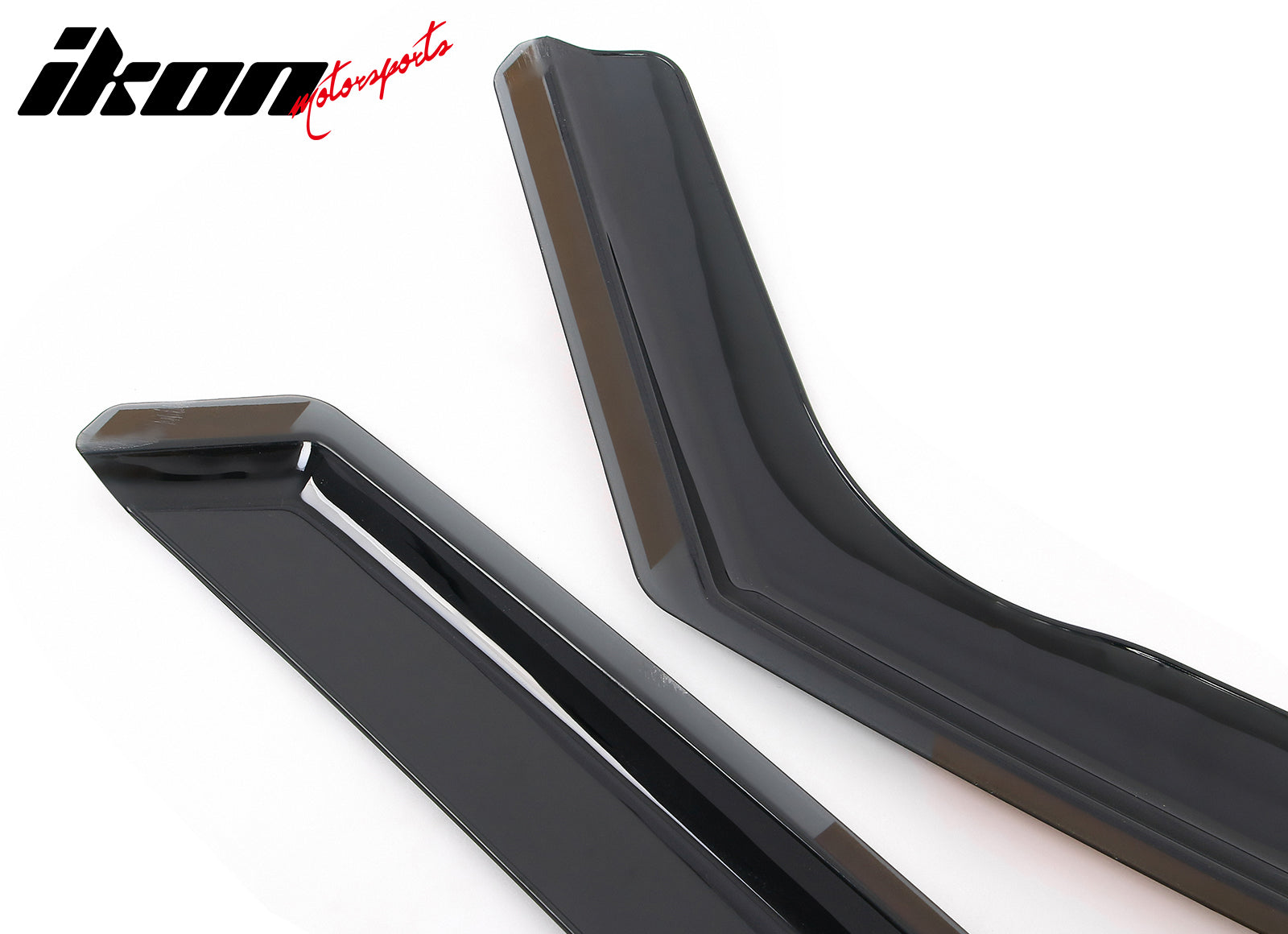 Fits 16-21 Honda Civic Sedan Window Visors Injection PC In-Channel Deflectors