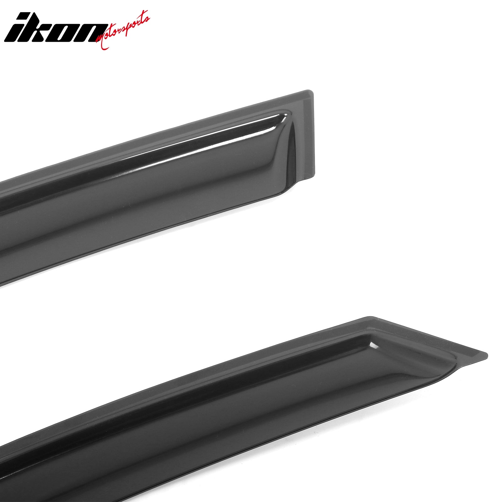 Fits 16-21 Honda Civic Sedan 4-Door In Channel Window Visor Rain Guard Deflector