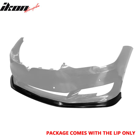 Fits 16-21 Tesla Model S MDA Style Front Bumper Lip Chin Spoiler Unpainted PU
