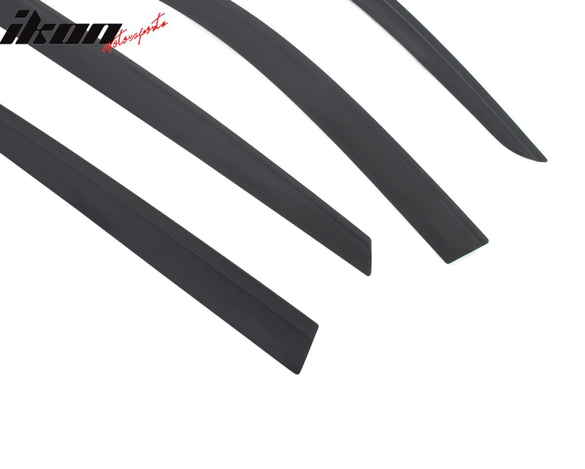 Fits 16-22 Benz X253 GLC-Class SUV Low Profile Style Tape-On Window Visors Guard