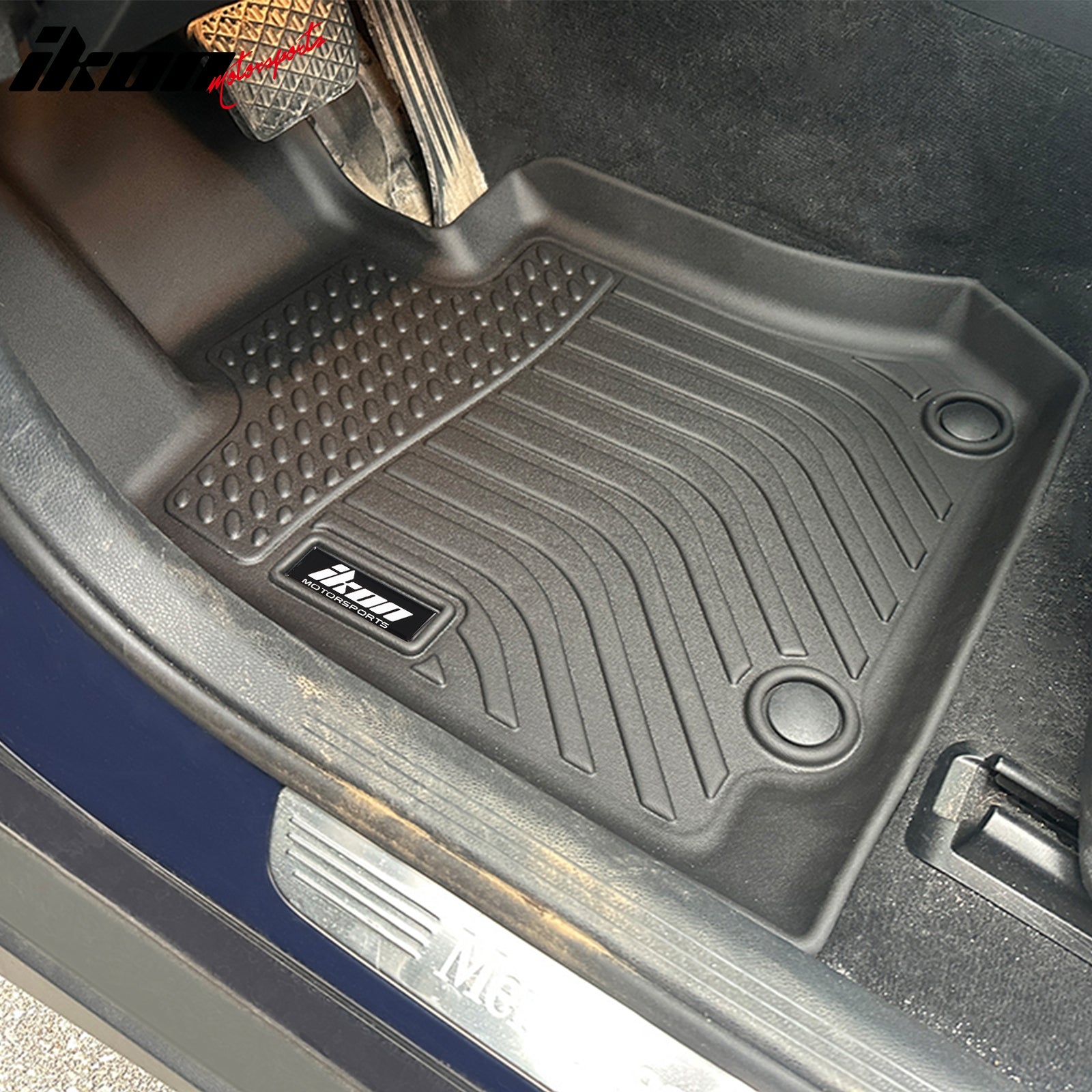 2016 - 2022 Benz GLC - Class SUV 2017 - 2023 GLC Coupe 3D Floor Mat TPE 3PCSIkon Motorsports