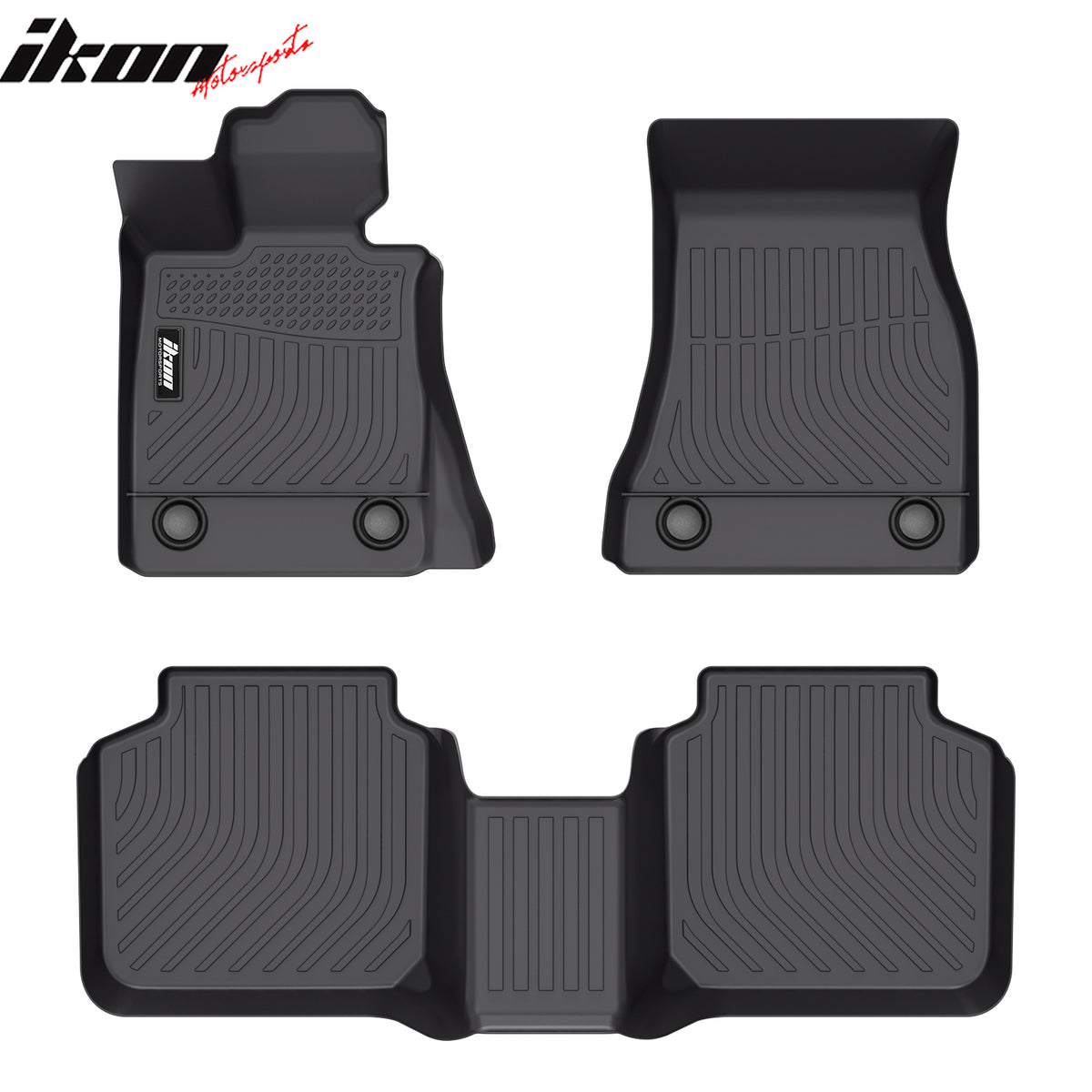 Fits 16-22 BMW 7 Series G11 3D Molded All Weather Floor Mats Carpet + Trunk Mat