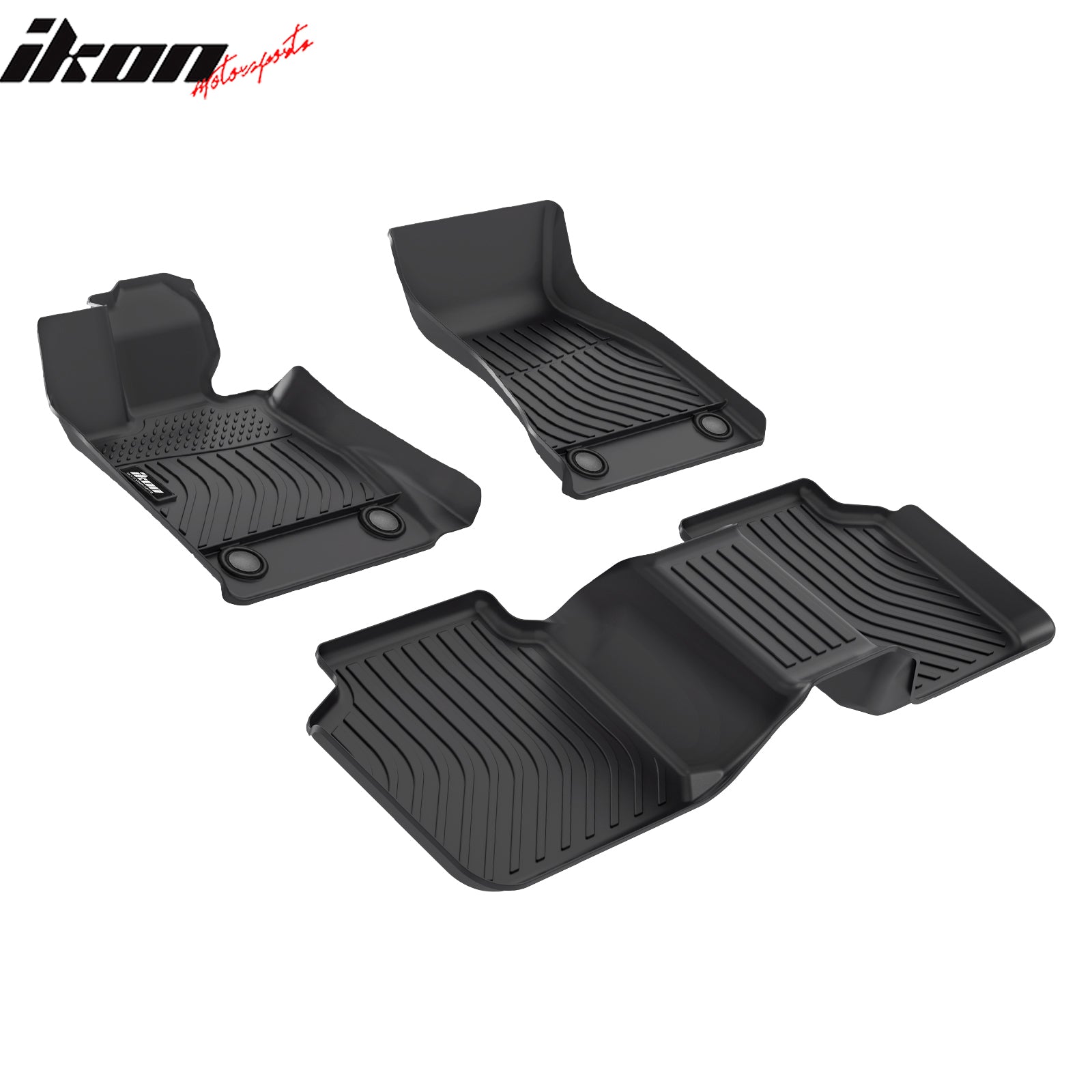 Fits 16-22 BMW 7 Series G11 3D Molded All Weather Floor Mats Carpet + Trunk Mat