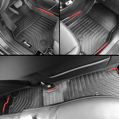 Fit 2016-2022 Chevrolet Spark (Not Fit EV) 3D TPE Floor Mats