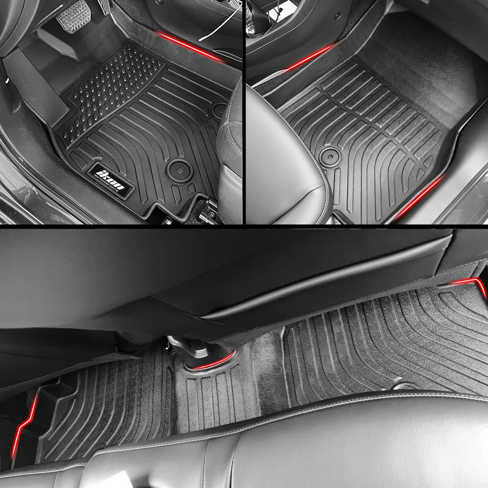 Fit 2016-2022 Chevrolet Spark (Not Fit EV) 3D TPE Floor Mats
