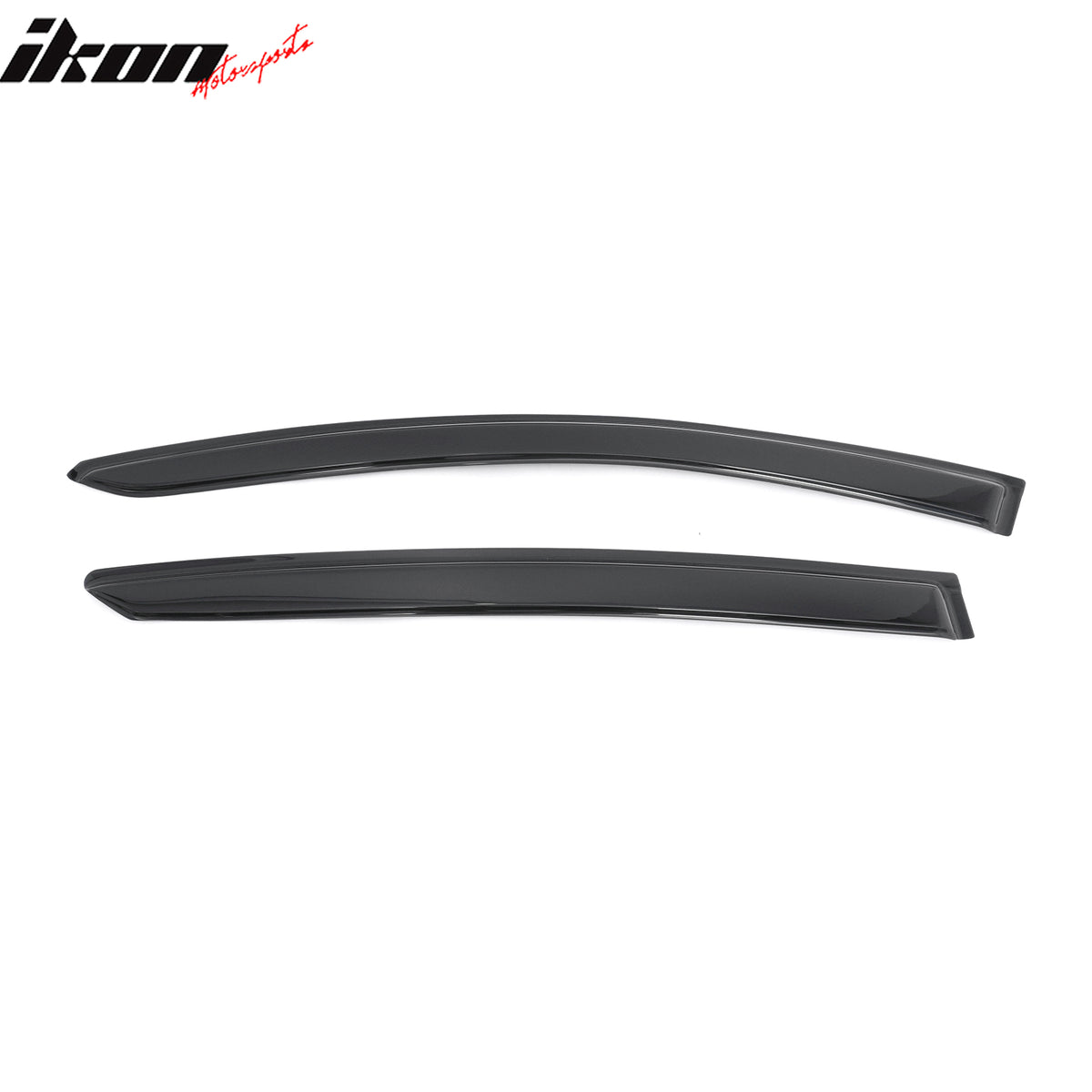 Fits 16-22 Honda HR-V Window Visors Smoke Acrylic Rain Wind Sun Deflector 4PCS