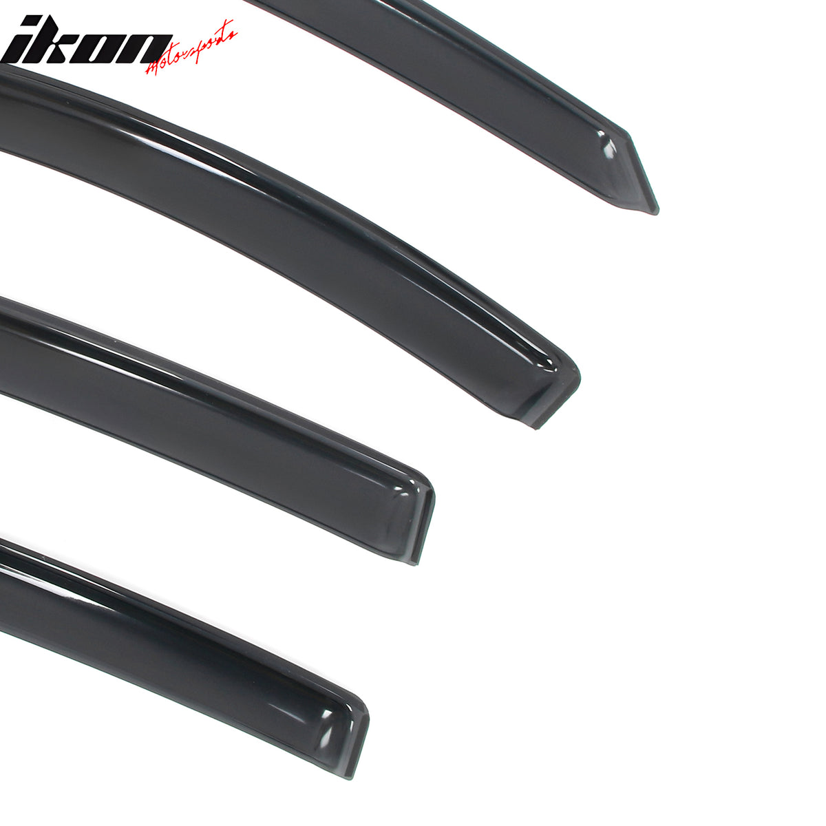 Fits 16-22 Honda HR-V 4PCS In-Channel Window Visors Acrylic Rain Wind Deflectors