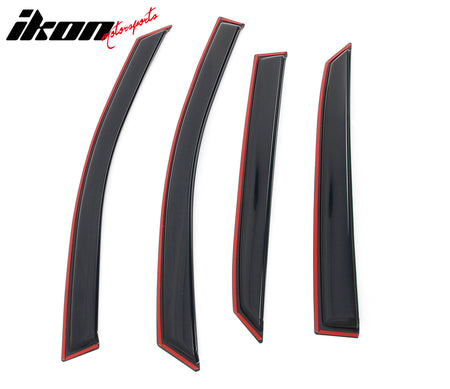 Fits 16-22 Lexus RX350 RX450h In-Channel Window Visor Somke Acrylic Deflectors