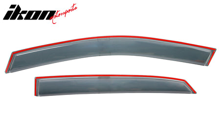 Fits 16-22 Lexus RX350 RX450h In-Channel Window Visor Somke Acrylic Deflectors