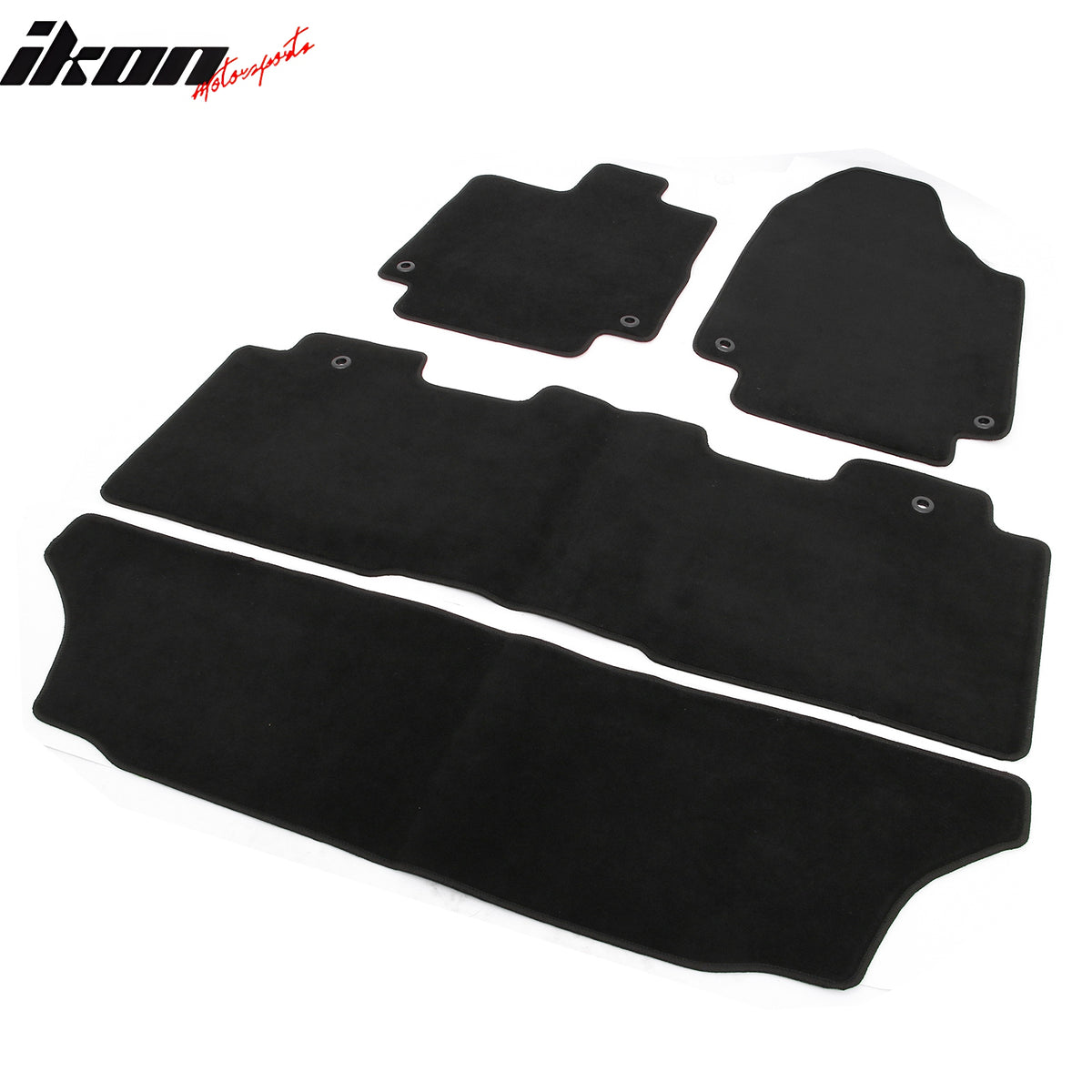 Fits 16-23 Nissan Maxima Anti-Slip First Second Row Floor Mats Carpets Nylon 4PC