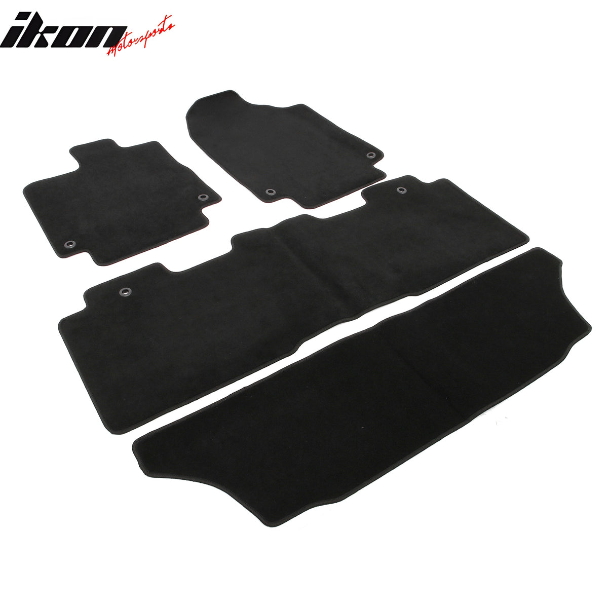 Fits 16-23 Nissan Maxima Anti-Slip First Second Row Floor Mats Carpets Nylon 4PC