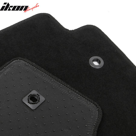 Fits 16-23 Nissan Maxima Anti-Slip First Second Row Floor Mats Carpets Nylon 4PC