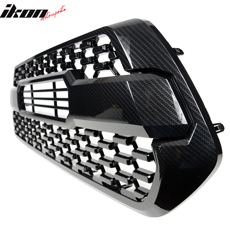 KARPAL Gloss Black Mesh Grille Insert For 2016-2023 Toyota Tacoma TRD – Replaces 53114-04250