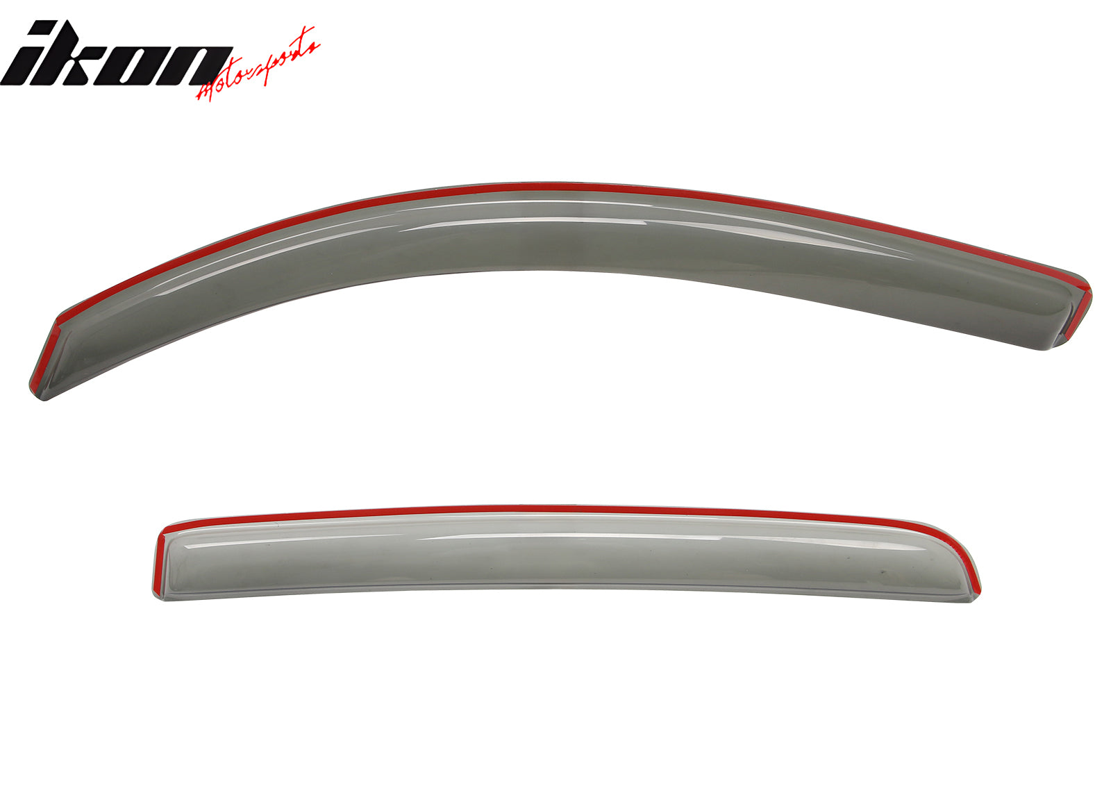 Fits 16-23 Toyota Tacoma Double Cab In-Channel Window Visors Acrylic Rain Shade