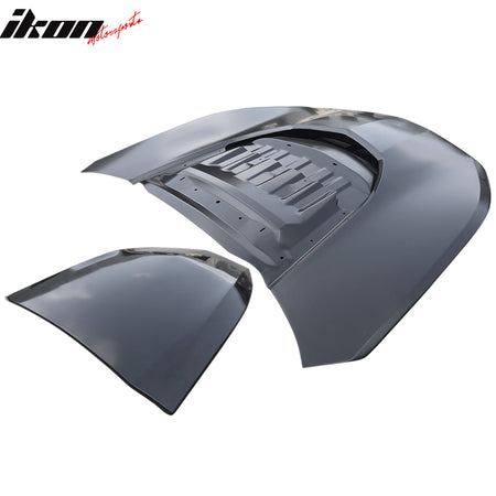 Fits 16-24 Chevrolet Camaro ZL1 Style Aluminum Unpainted Front Bumper Hood Guard