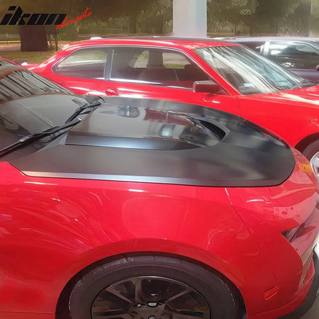 Fits 16-24 Chevrolet Camaro ZL1 Style Aluminum Unpainted Front Bumper Hood Guard